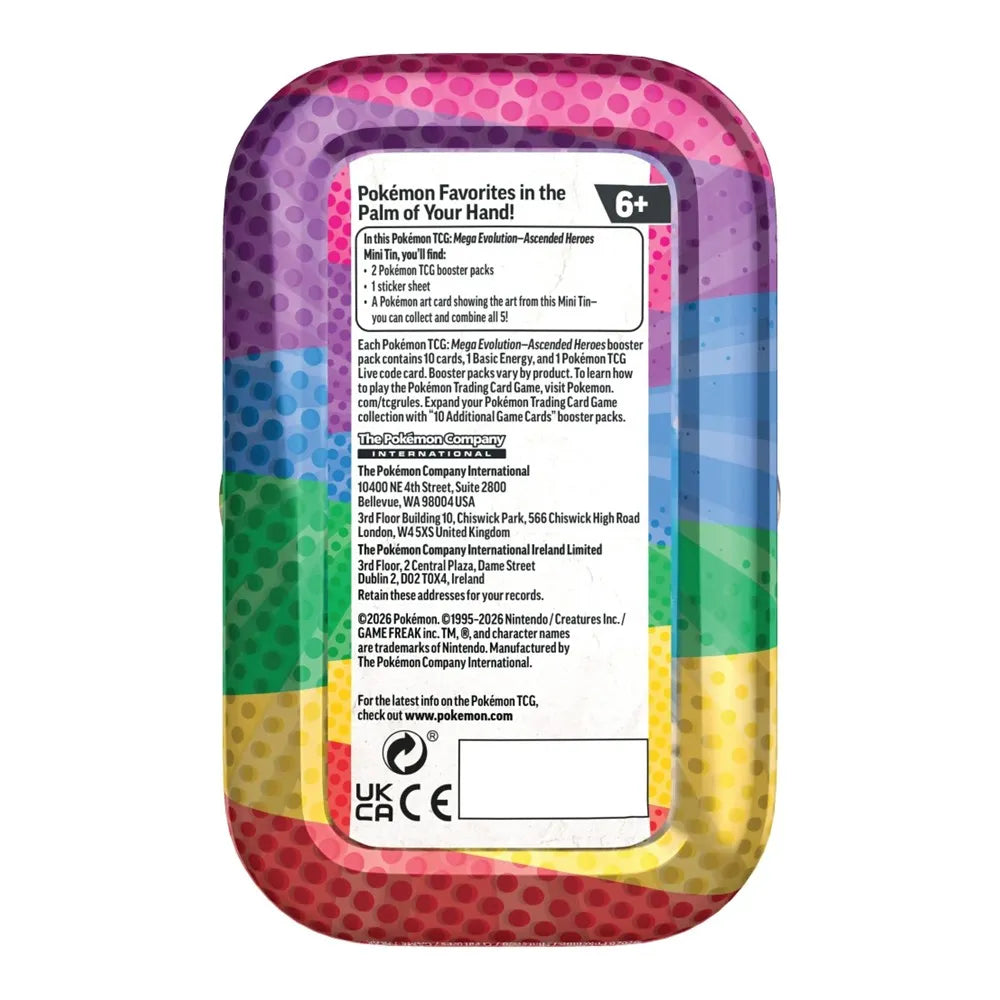 Pokemon TCG: Mega Evolution - Ascended Heroes [Mini Tin Display]