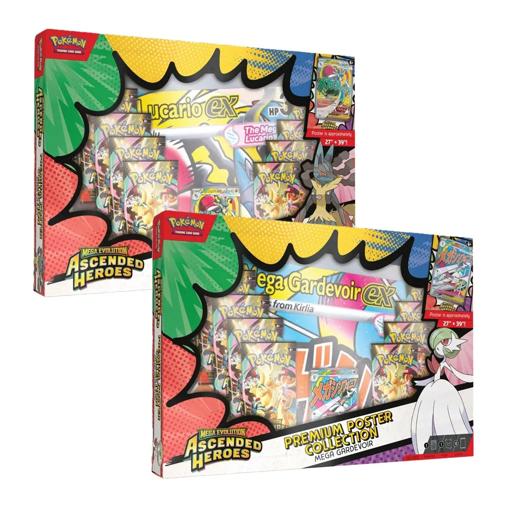 Pokemon TCG: Mega Evolution - Ascended Heroes [Premium Poster Collection]