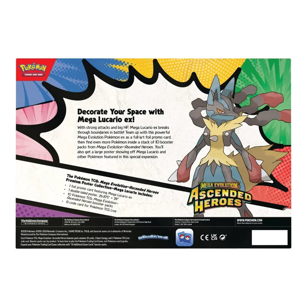 Pokemon TCG: Mega Evolution - Ascended Heroes [Premium Poster Collection]