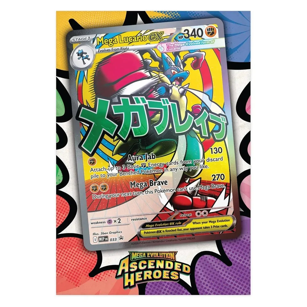 Pokemon TCG: Mega Evolution - Ascended Heroes [Premium Poster Collection]