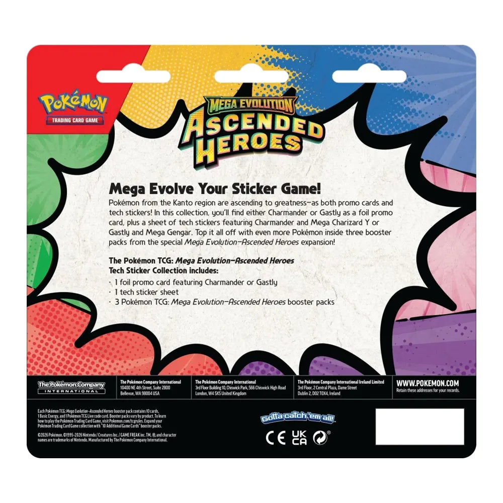Pokemon TCG: Mega Evolution - Ascended Heroes [Tech Sticker]
