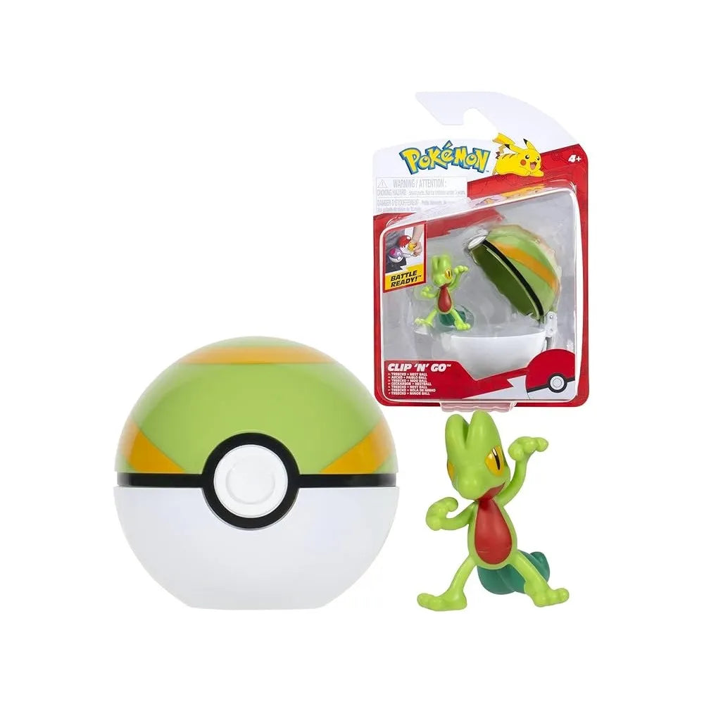 Pokemon: Treecko Nest Ball - Clip N Go Battle [Figure]