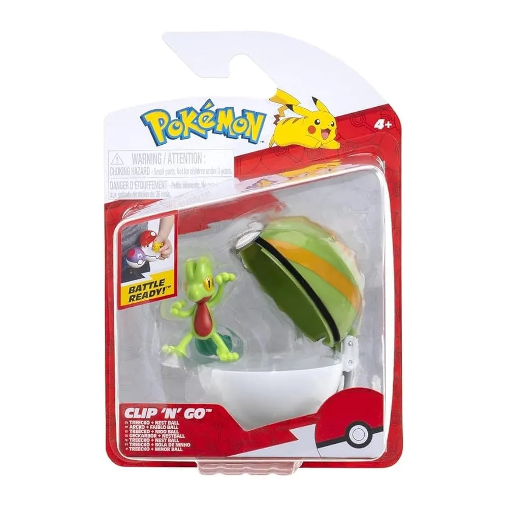 Pokemon: Treecko Nest Ball - Clip N Go Battle [Figure]