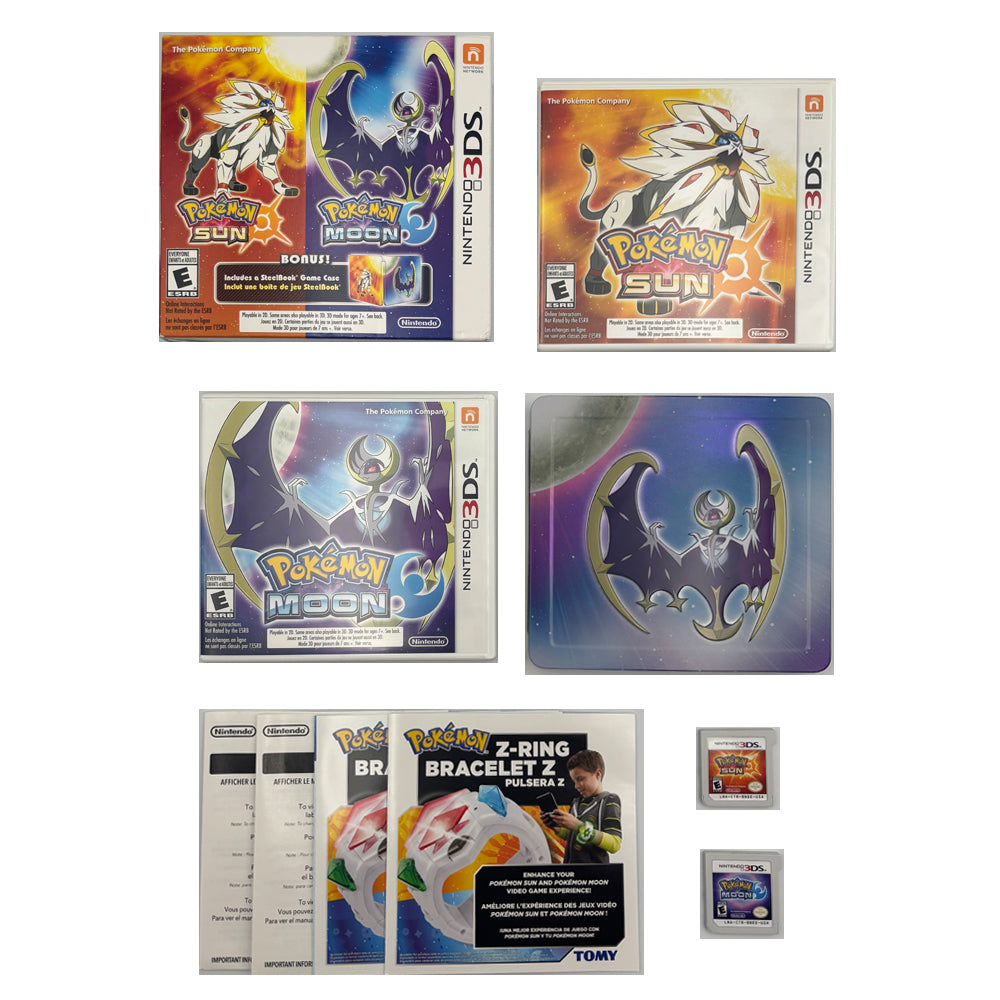 Nintendo 3DS: Pokemon Sun & Moon Steelbook [Games]