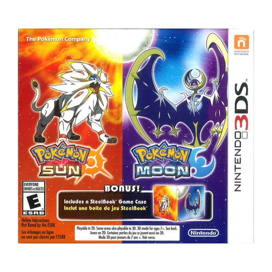 Nintendo 3DS: Pokemon Sun & Moon Steelbook [Games]