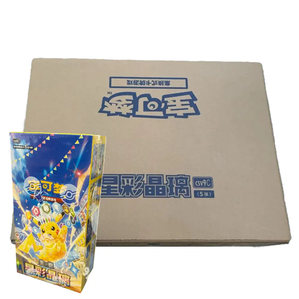 Pokemon TCG: Chinese - Stellar Crystal - CSV9C [Slim Booster Box Case]