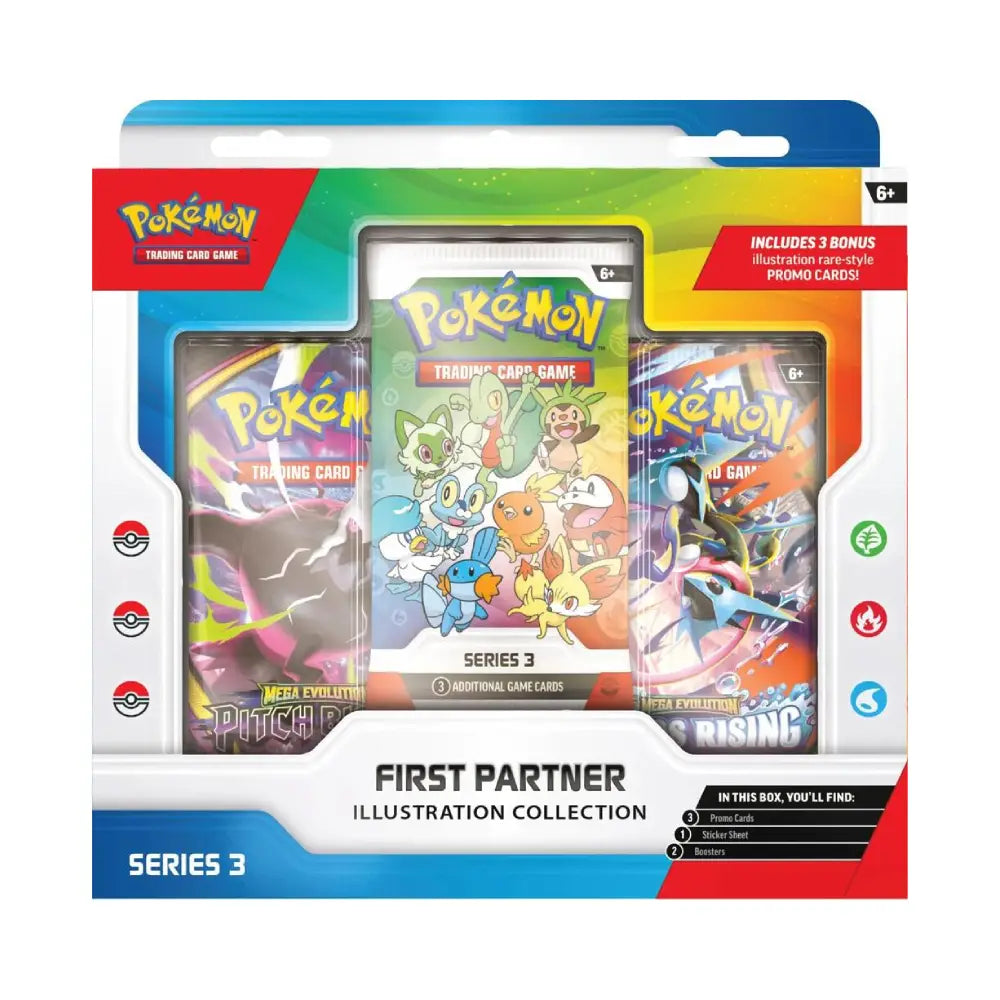 Pokemon TCG: First Partner - Series 3 [Illustration Collection]