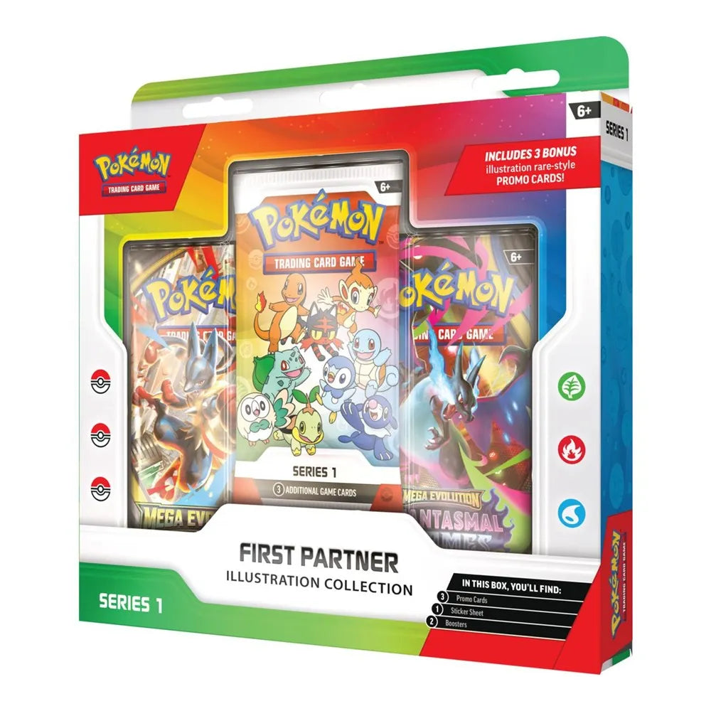 Pokemon TCG: First Partner - Series 1 [Illustration Collection] Pokemon TCG English