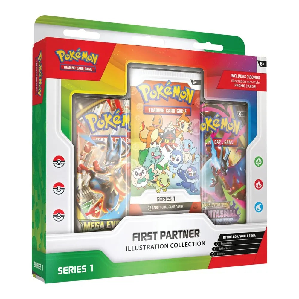Pokemon TCG: First Partner - Series 1 [Illustration Collection] Pokemon TCG English