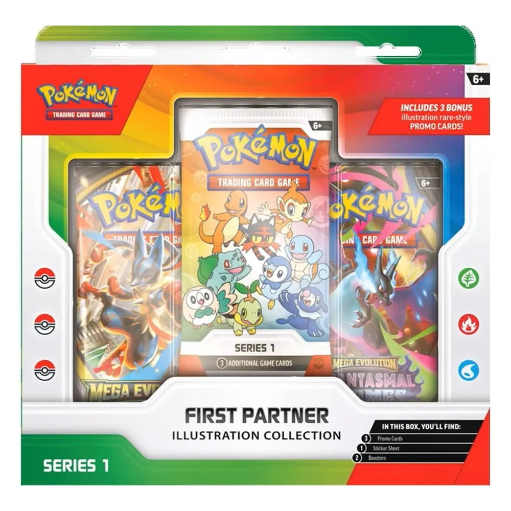 Pokemon TCG: First Partner - Series 1 [Illustration Collection] Pokemon TCG English