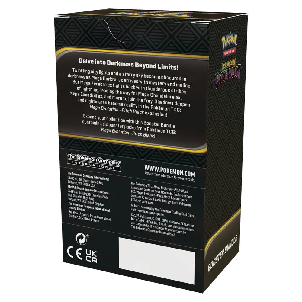 Pokemon TCG: Mega Evolution - Pitch Black [Booster Bundle]