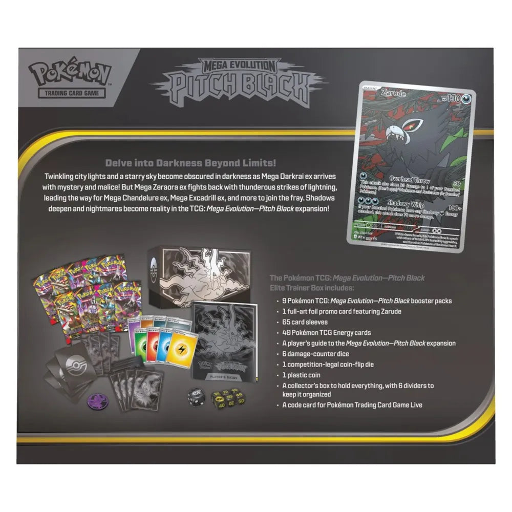 Pokemon TCG: Mega Evolution - Pitch Black [Elite Trainer Box]