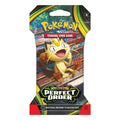 Pokémon trading card game booster pack with a cartoon character on a white background