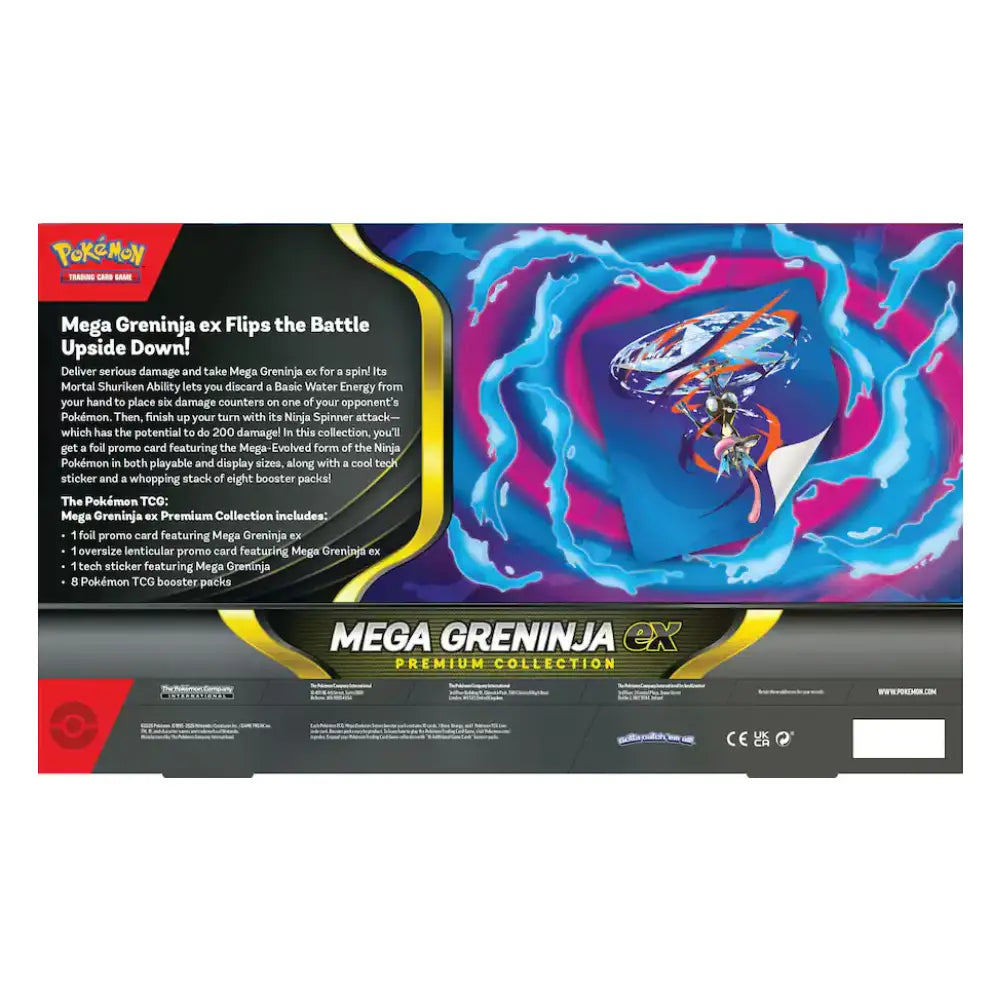 Pokemon TCG: Mega Greninja ex [Premium Collection]