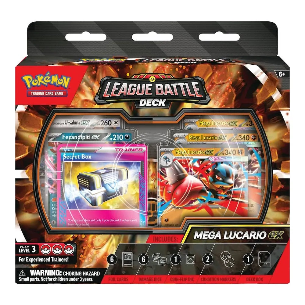Pokemon TCG: Mega Lurcario ex [League Battle Deck] Pokemon TCG English