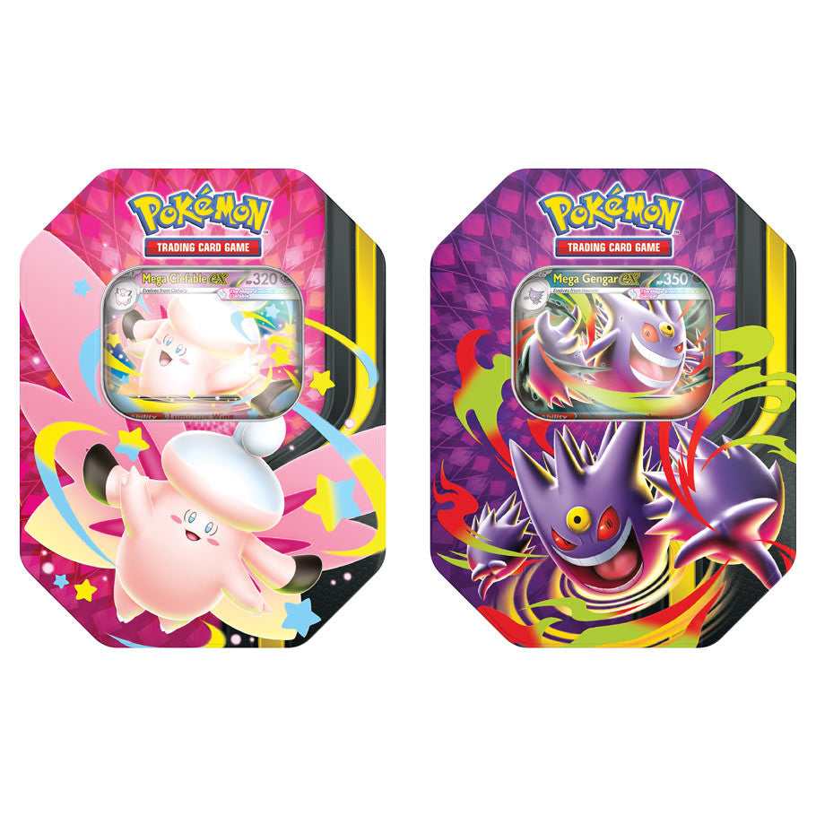 Pokemon TCG: Mega Moonlit [Tin] Pokemon TCG English