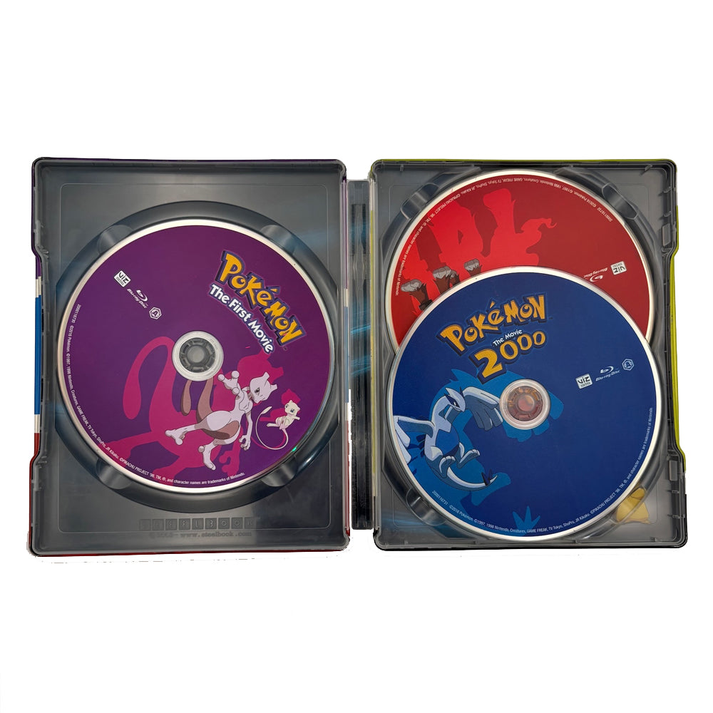 Pokemon The Movie 1-3 Steelbook Bluray [Movie]