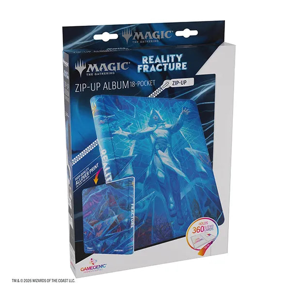 GameGenic: Magic the Gathering: Reality Fracture: 18-Pocket [Zip-Up Binder]