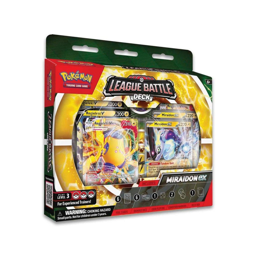 Pokemon TCG: English - Miraidon & Regieleki EX League Battle Deck