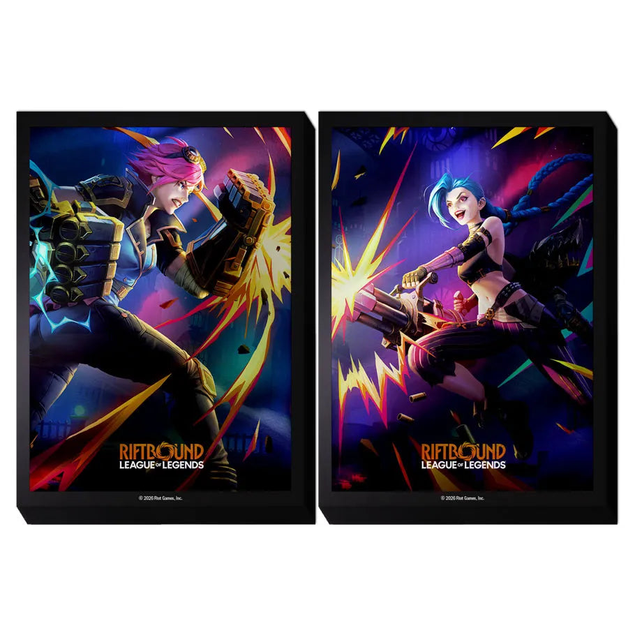 Riftbound: League of Legends TCG: Vendetta - Vis vs Jinx 100CT [Sleeves]