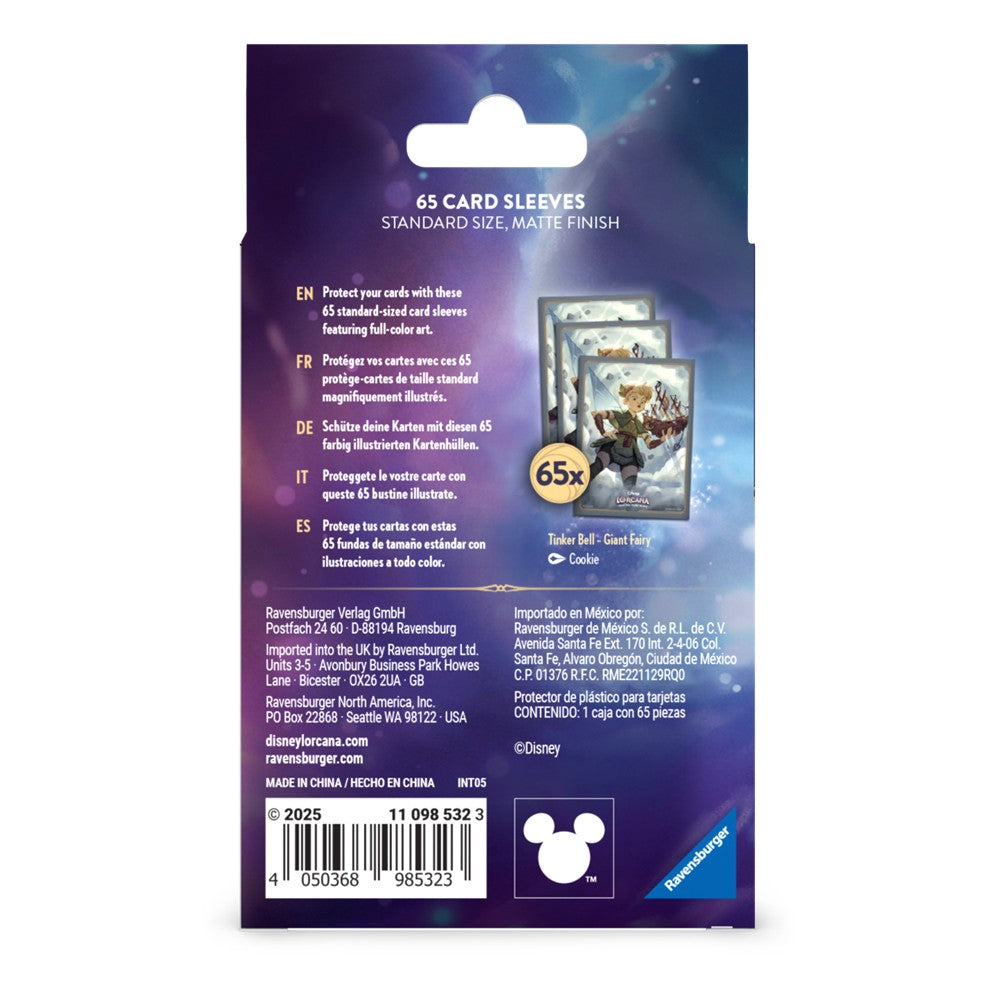 Disney Lorcana TCG: Reign of Jafar - Card Sleeves [Tinker Bell]