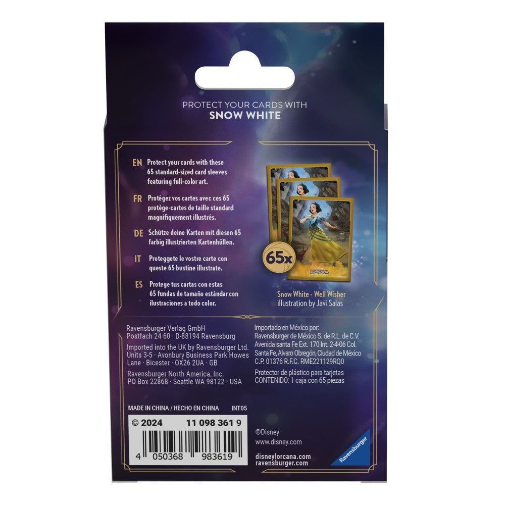 Disney Lorcana TCG - Ursulas Return - Snow White [Card Sleeves]