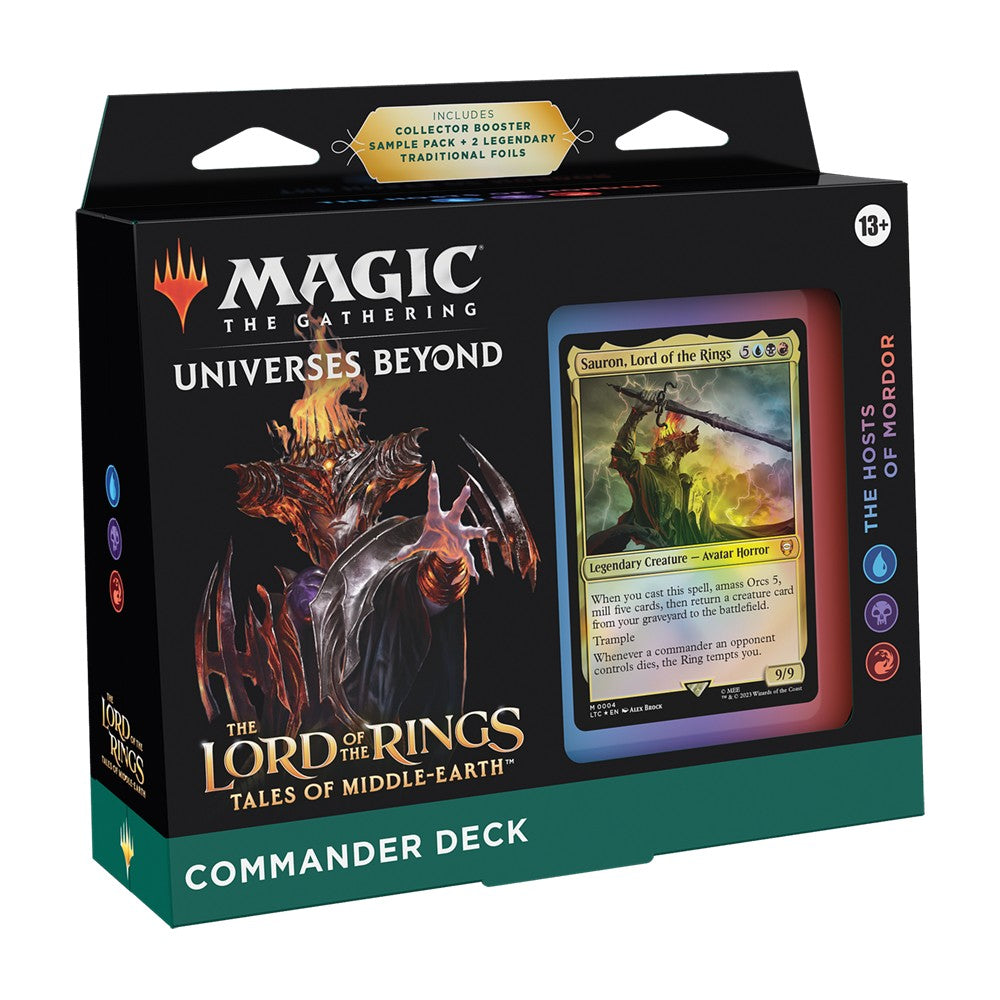 Magic the Gathering - The Lord of the Rings: Tales of Middle-Earth - Commander Deck [The Hosts of Mordor]