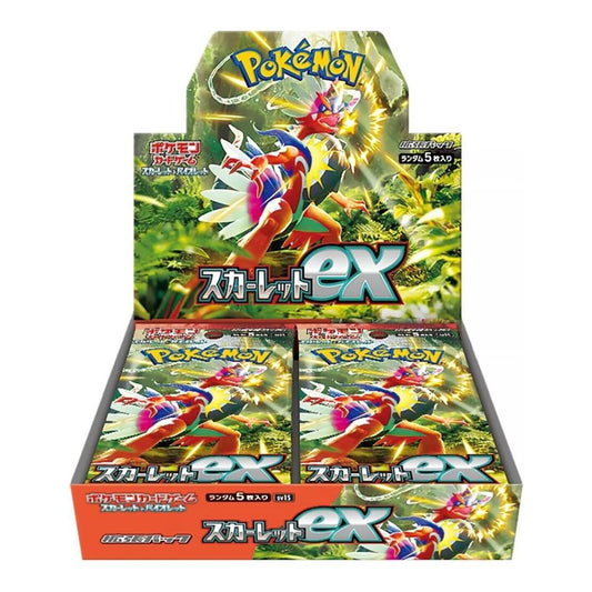 Pokemon TCG: Japanese - Scarlet ex [sv1S] - Booster Box