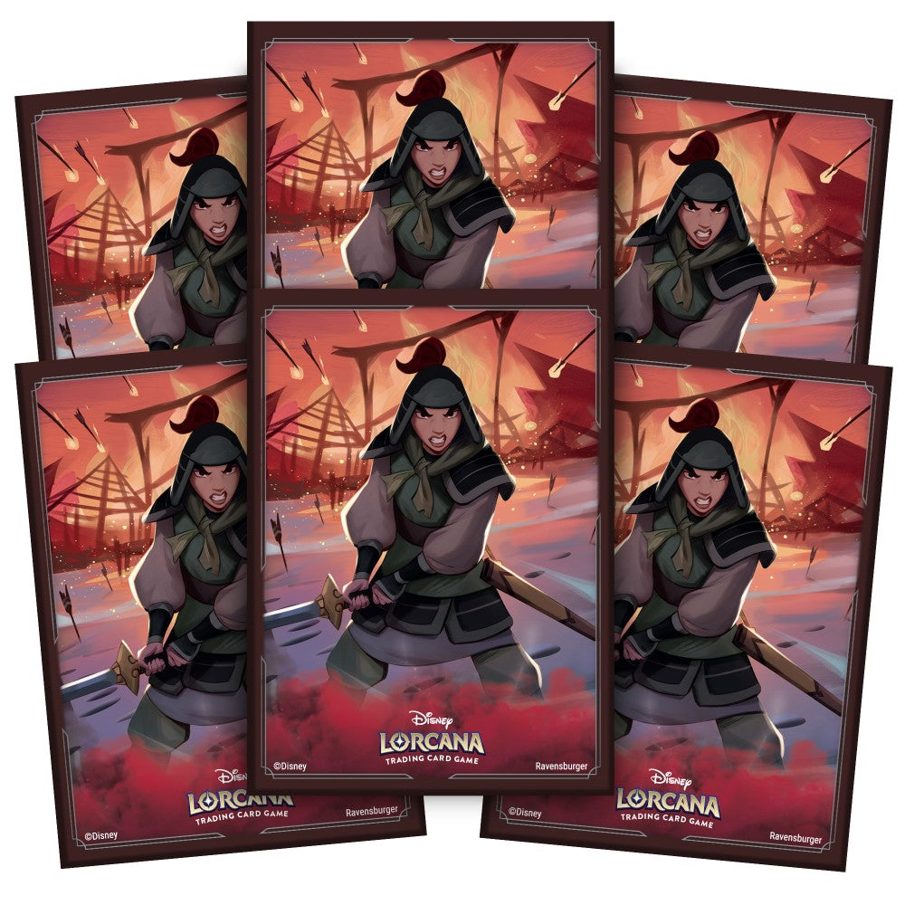 Disney Lorcana TCG - Rise of the Floodborn - Mulan [Card Sleeves]