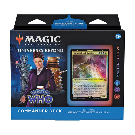 Magic the Gathering - Doctor Who - Commander Deck [Masters of Evil]