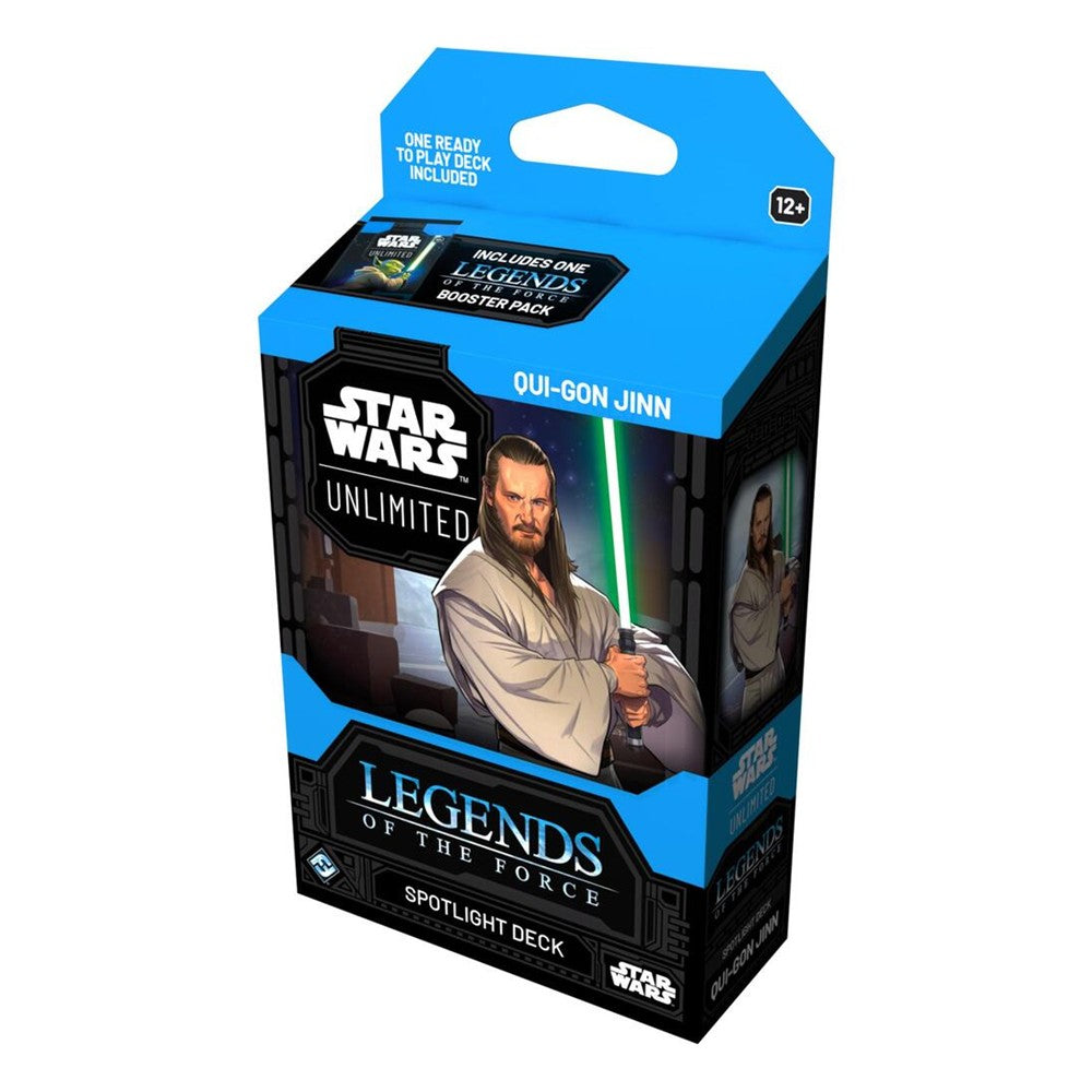 Star Wars Unlimited: Legends of the Force - Qui-Gon Jinn [Spotlight Deck]