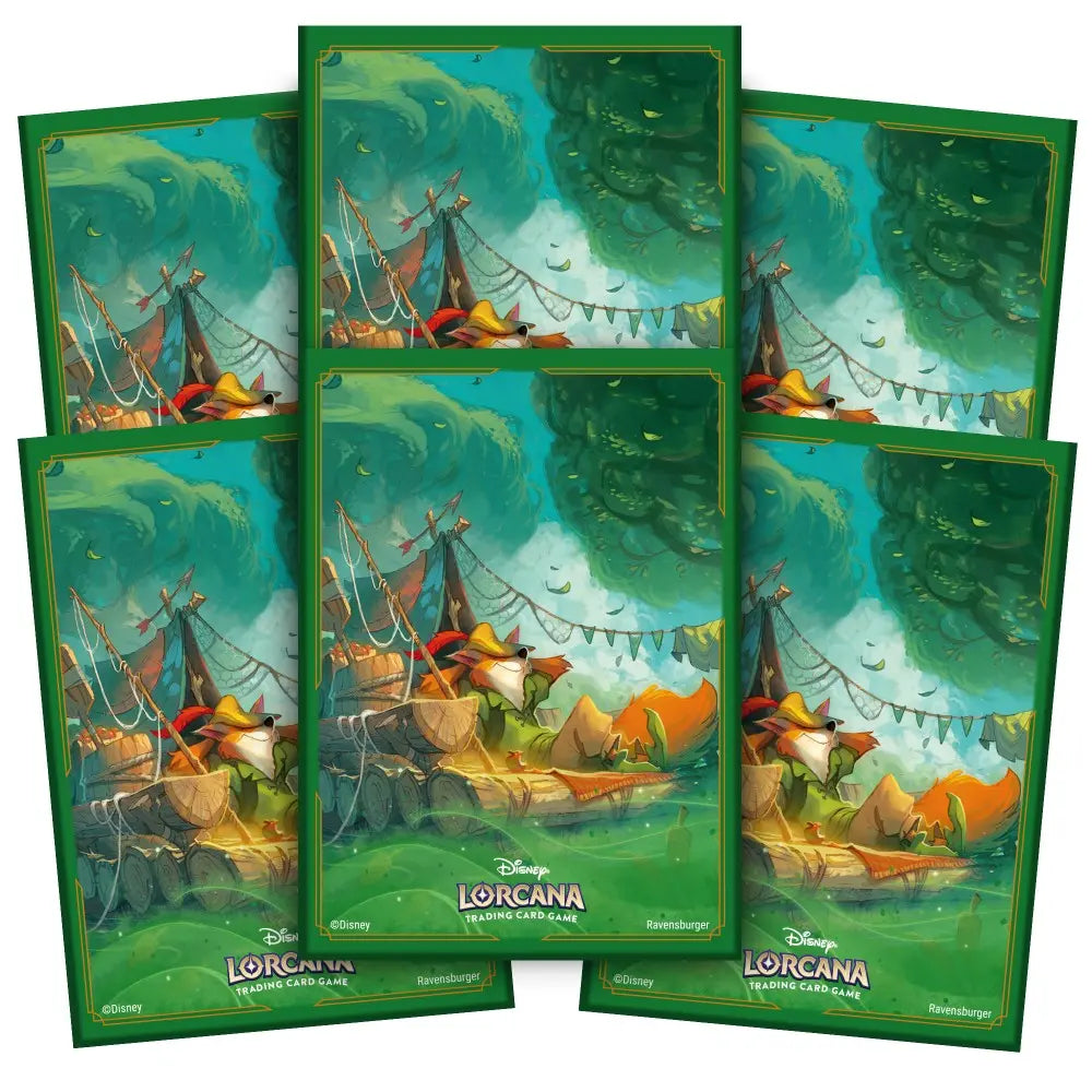 Disney Lorcana TCG - Ursulas Return - Robin Hood [Card Sleeves] Disney