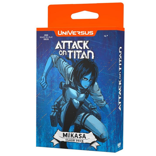 UniVersus - Attack on Titan: Battle for Humanity [AOT1] - Clash Deck - Mikasa [Starter Deck]