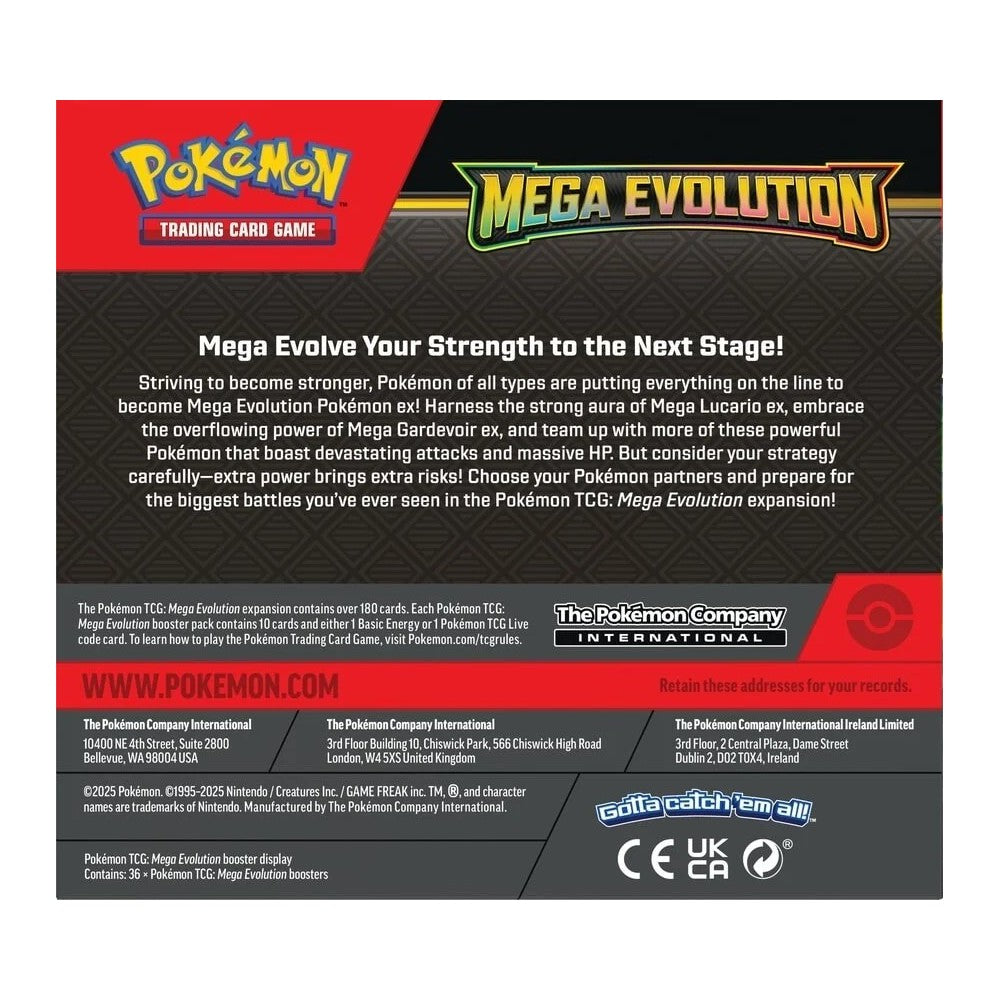 Pokémon TCG: Mega Evolution [Booster Box]