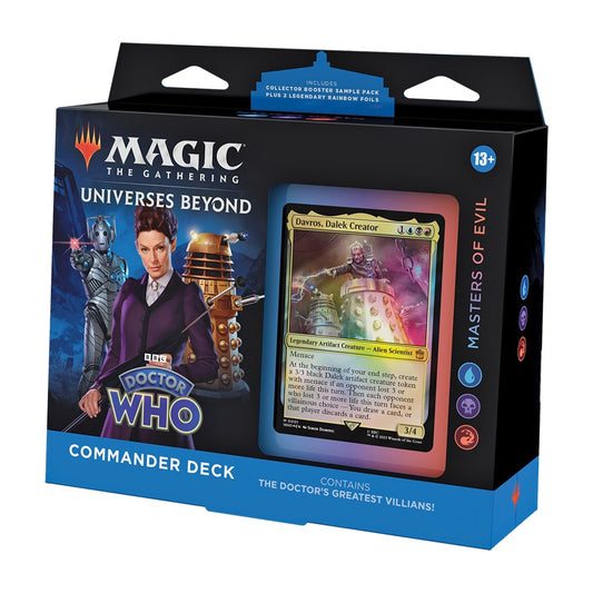 Magic the Gathering - Doctor Who - Commander Deck [Masters of Evil]