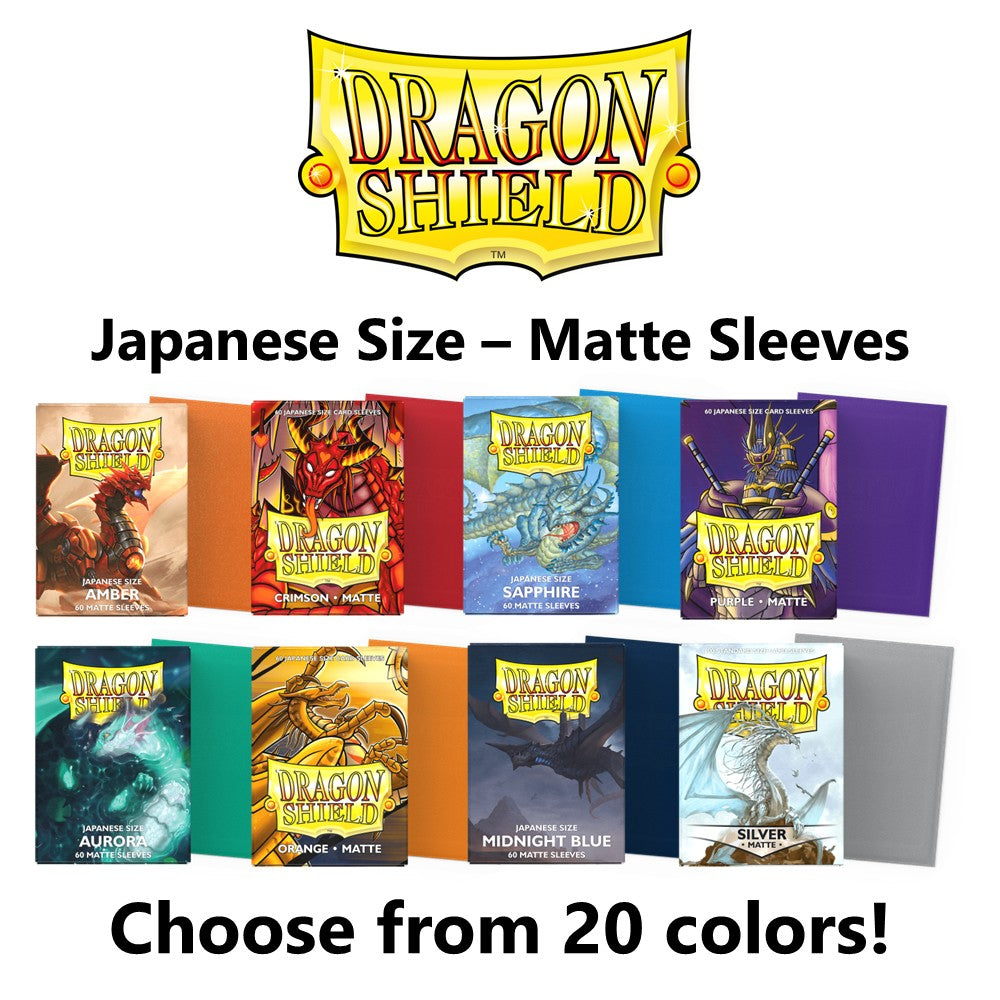 Dragon Shield: Japanese Size - Matte 60CT [Sleeves]