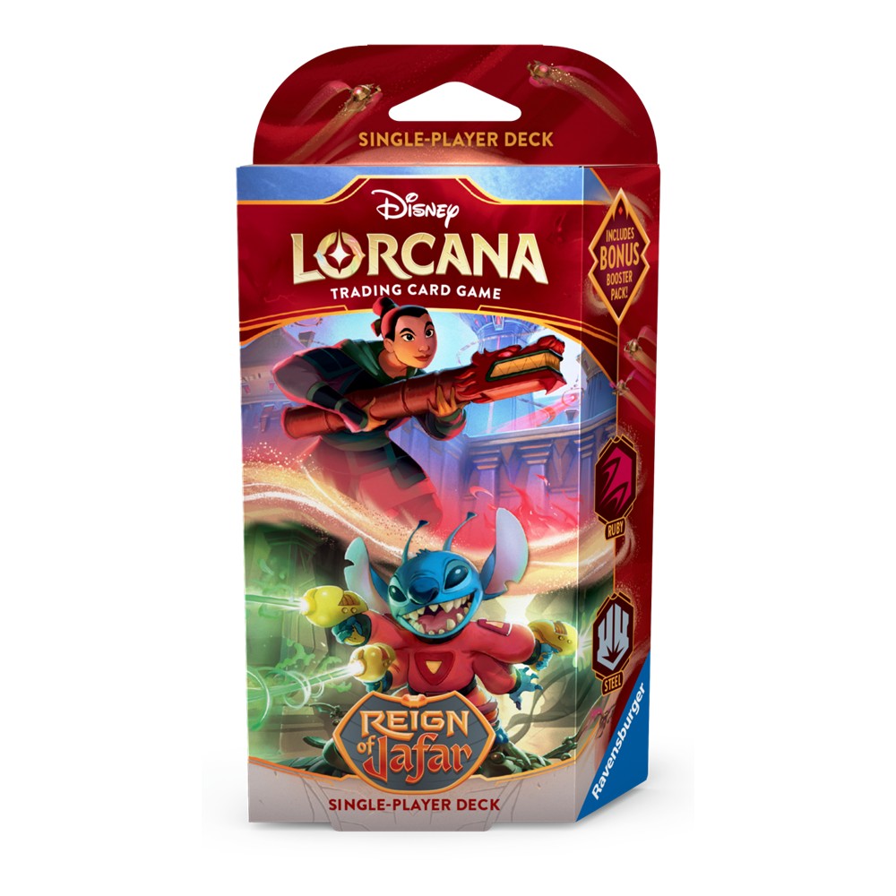 Disney Lorcana TCG: Reign of Jafar - Starter Deck [Ruby and Steel]