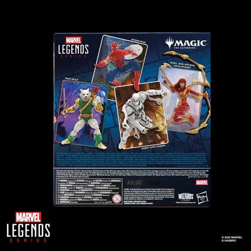 Marvel Legends Series: Magic the Gathering - Battle-Damaged Spider-Man and Promo Card [Figure]