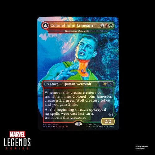 Marvel Legends Series: Magic the Gathering - Man Wolf and Promo Card [Figure]