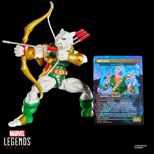 Marvel Legends Series: Magic the Gathering - Man Wolf and Promo Card [Figure]
