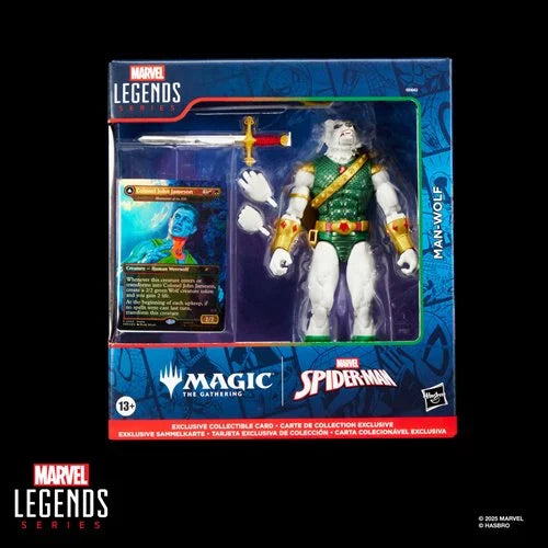 Marvel Legends Series: Magic the Gathering - Man Wolf and Promo Card [Figure]