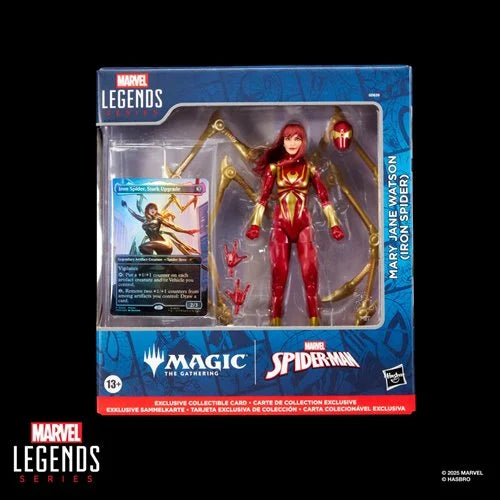Marvel Legends Series: Magic the Gathering - Mary Jane Watson Iron Spider and Promo Card [Figure] Hasbro