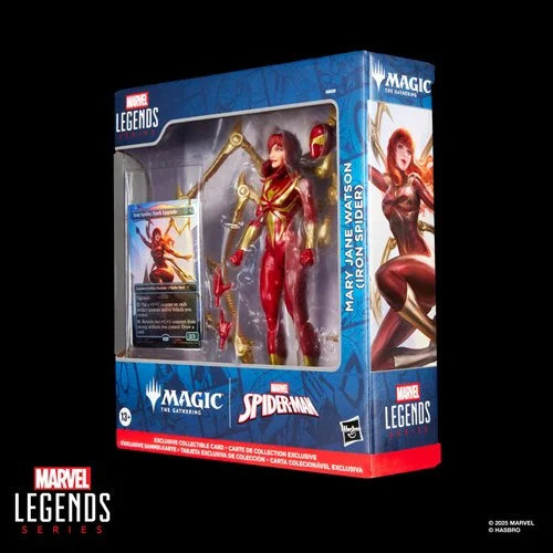 Marvel Legends Series: Magic the Gathering - Mary Jane Watson Iron Spider and Promo Card [Figure] Hasbro