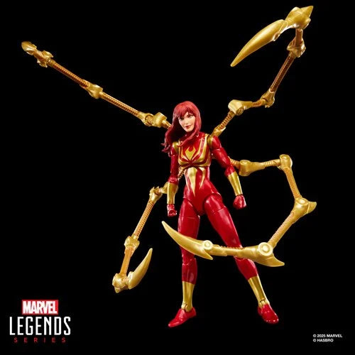 Marvel Legends Series: Magic the Gathering - Mary Jane Watson Iron Spider and Promo Card [Figure] Hasbro