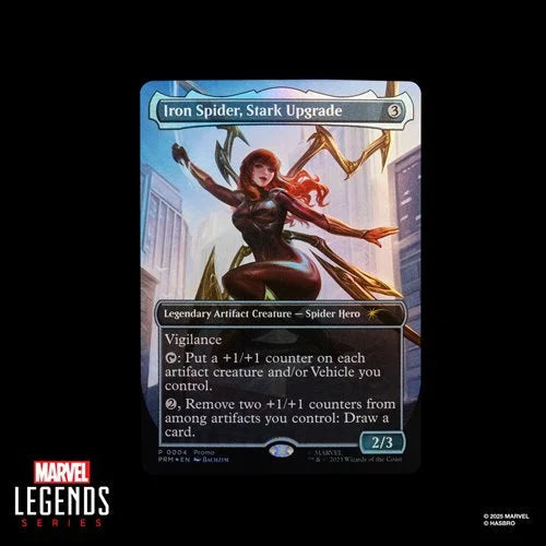 Marvel Legends Series: Magic the Gathering - Mary Jane Watson Iron Spider and Promo Card [Figure] Hasbro