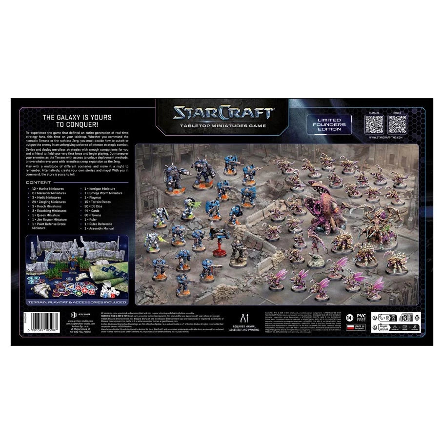 StarCraft: 2 Player Starter Set - Founders Edition [Tabletop Miniatures Game]