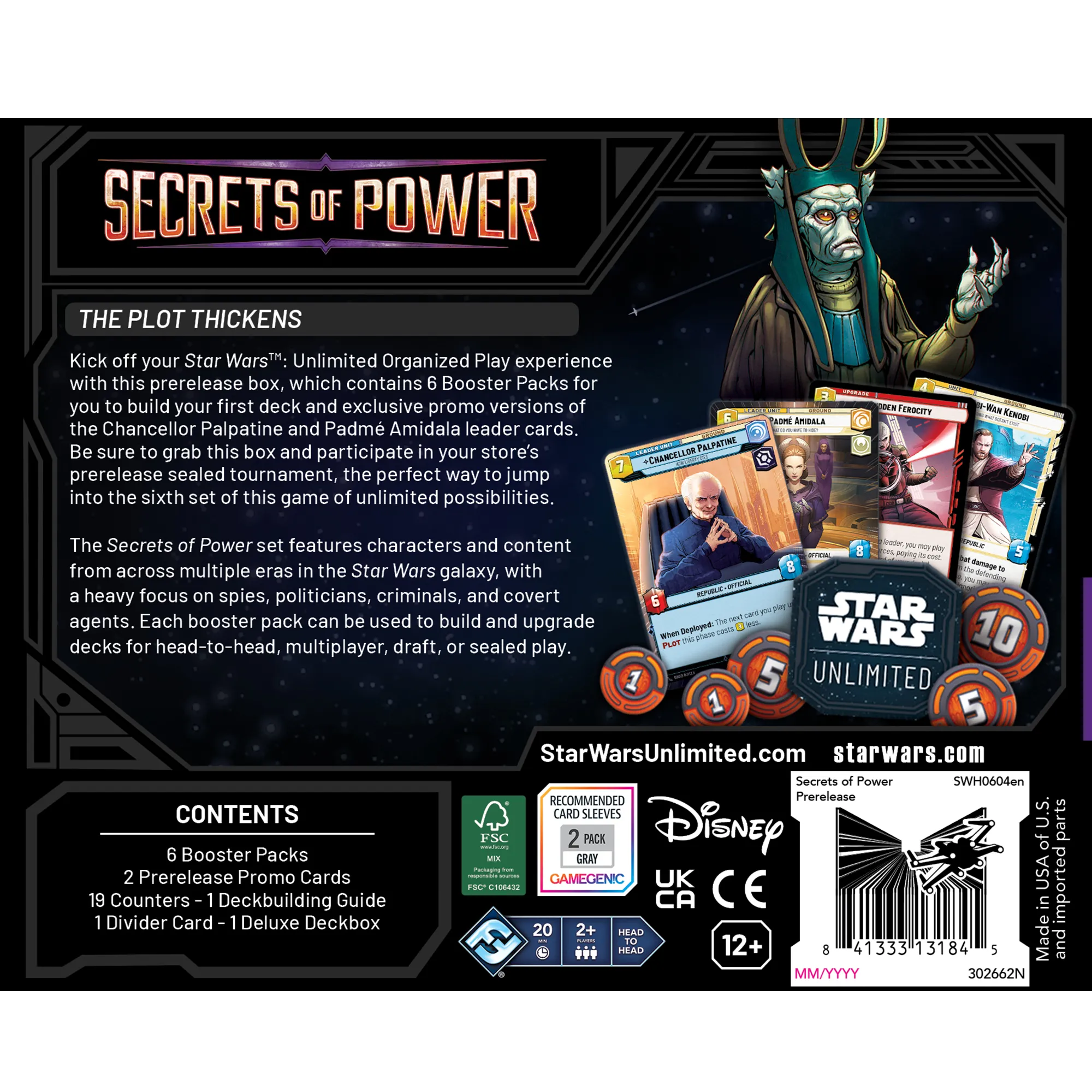 Star Wars Unlimited: Secrets of Power [Prerelease Kit]