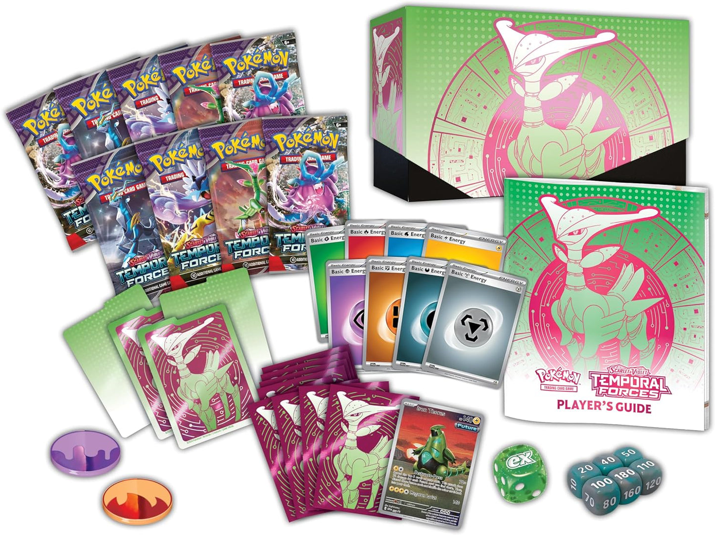 Pokemon - Temporal Forces - Elite Trainer Box (Iron Leaves)