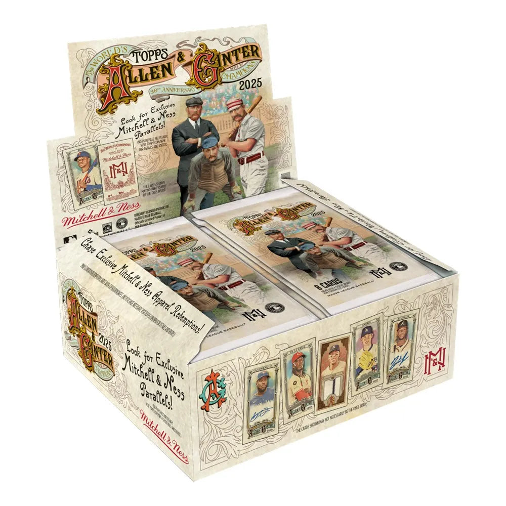 Topps: 2025 Allen and Ginter - Mitchell and Ness - Baseball [Hobby Box]