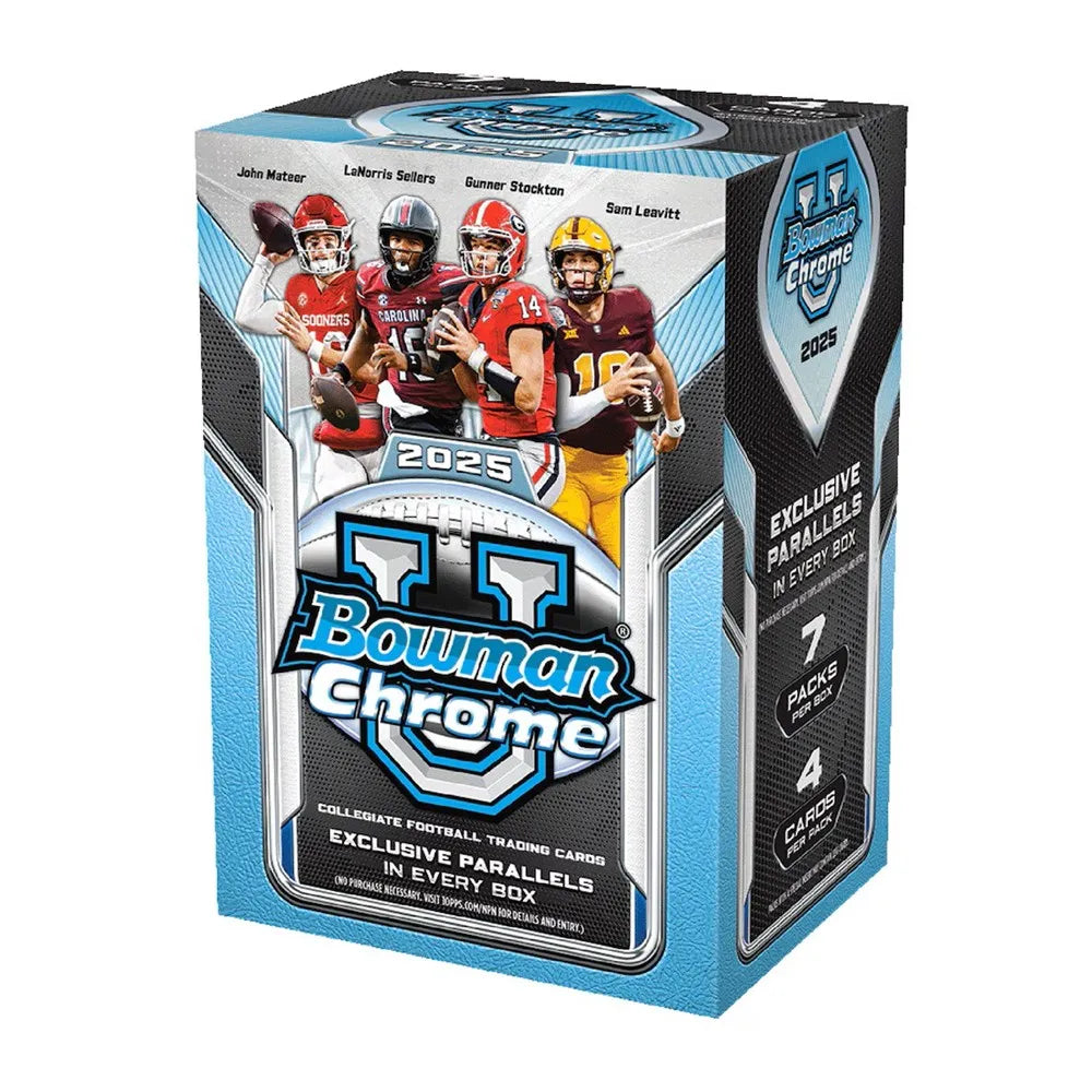 Topps: 2025 Bowman Chrome U - Football [Blaster Box] Topps